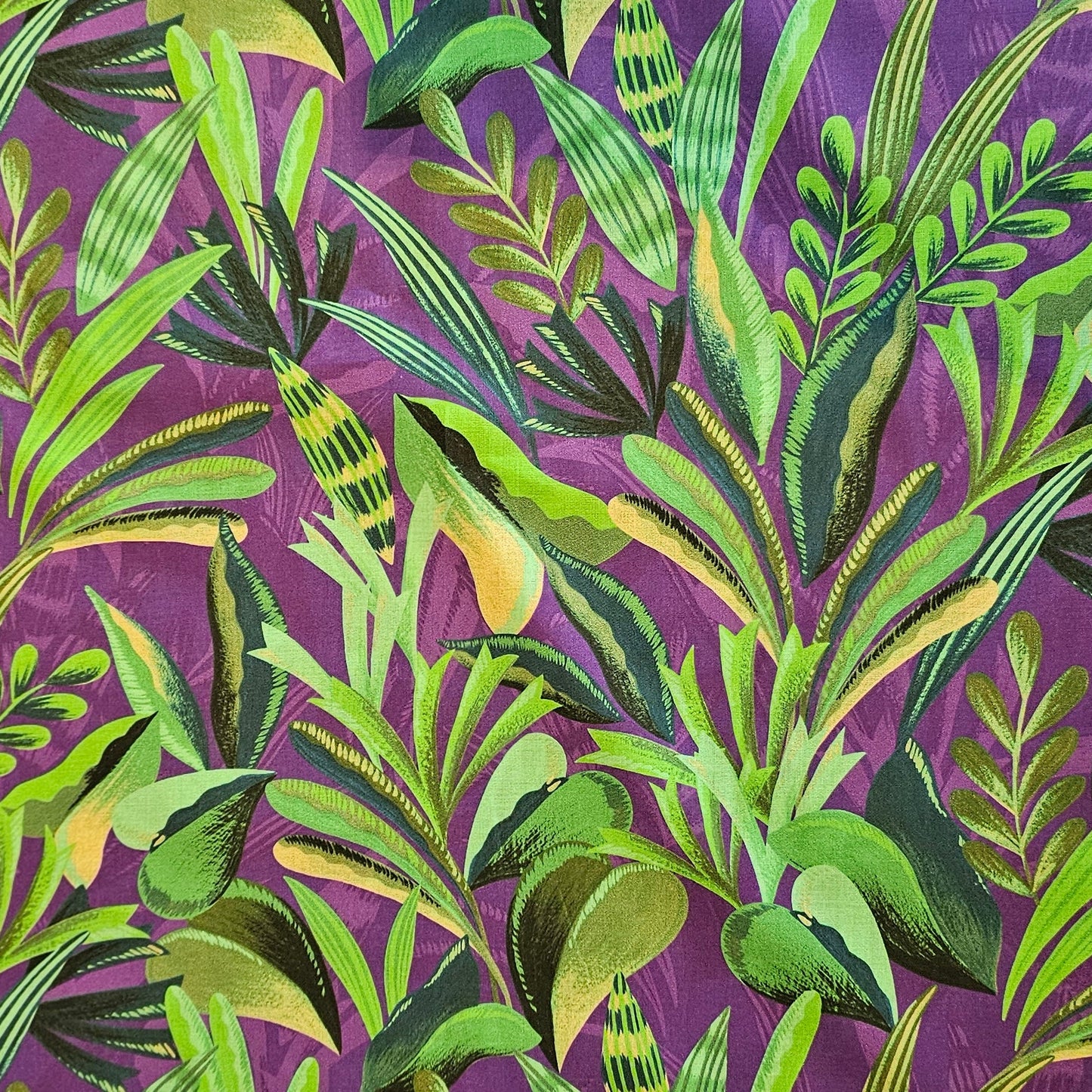 Royal Jungle Cotton Voile