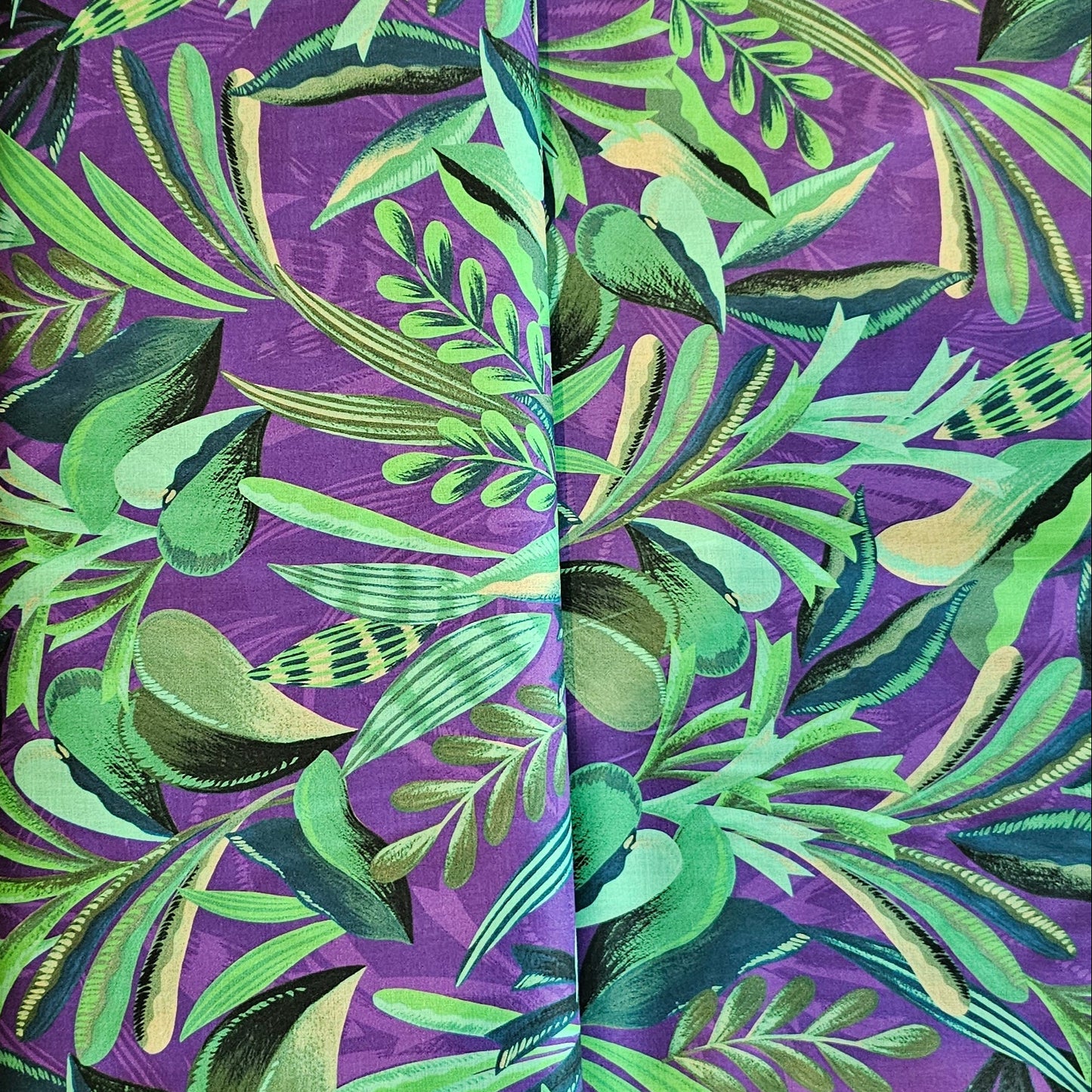 Royal Jungle Cotton Voile