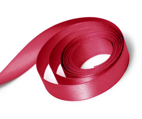 Ribbon - Single Face Satin - Ruby 0264