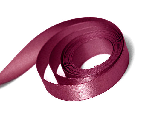 Ribbon - Single Face Satin - Wine 0275