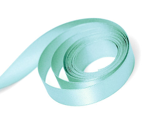 Ribbon - Single Face Satin - Aqua 0314