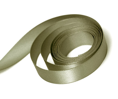 Ribbon - Single Face Satin - Deep Sage 0569