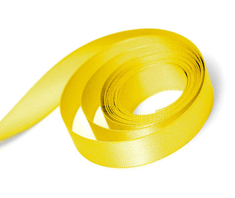 Ribbon - Single Face Satin - Daffodil 0645