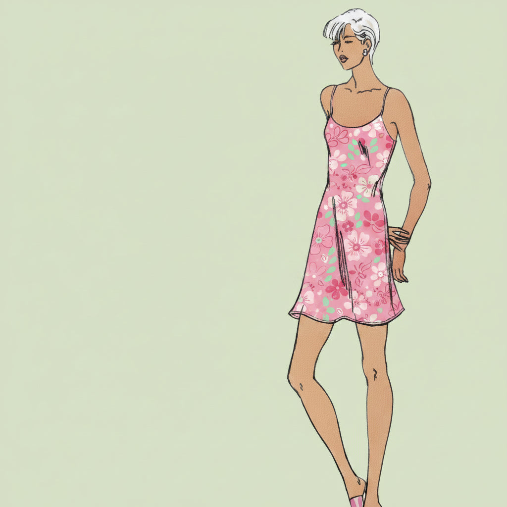 Slip Dress - Bias Cut -