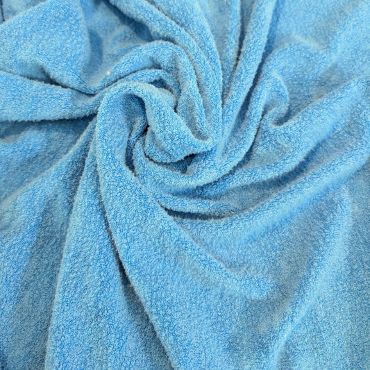 Stretch Terry - Turquoise - Roll End