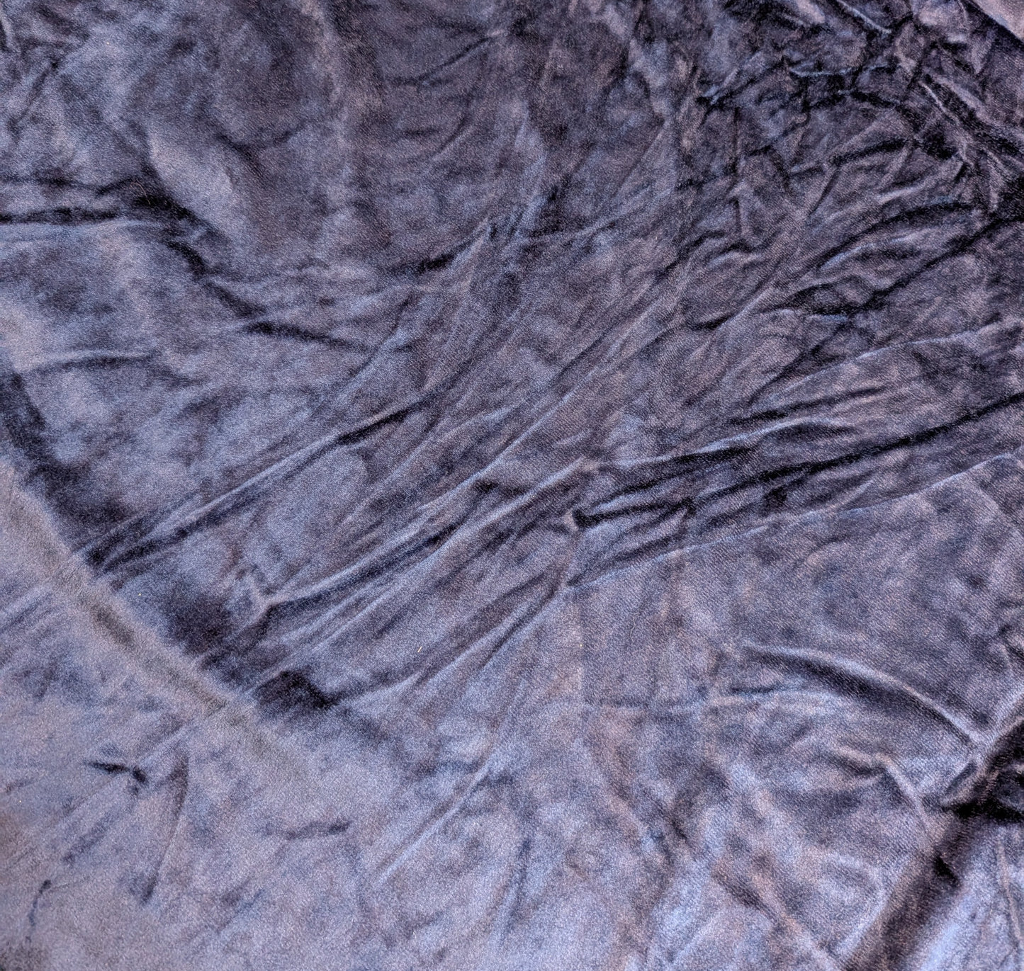 Costume Velour - Navy - Roll End