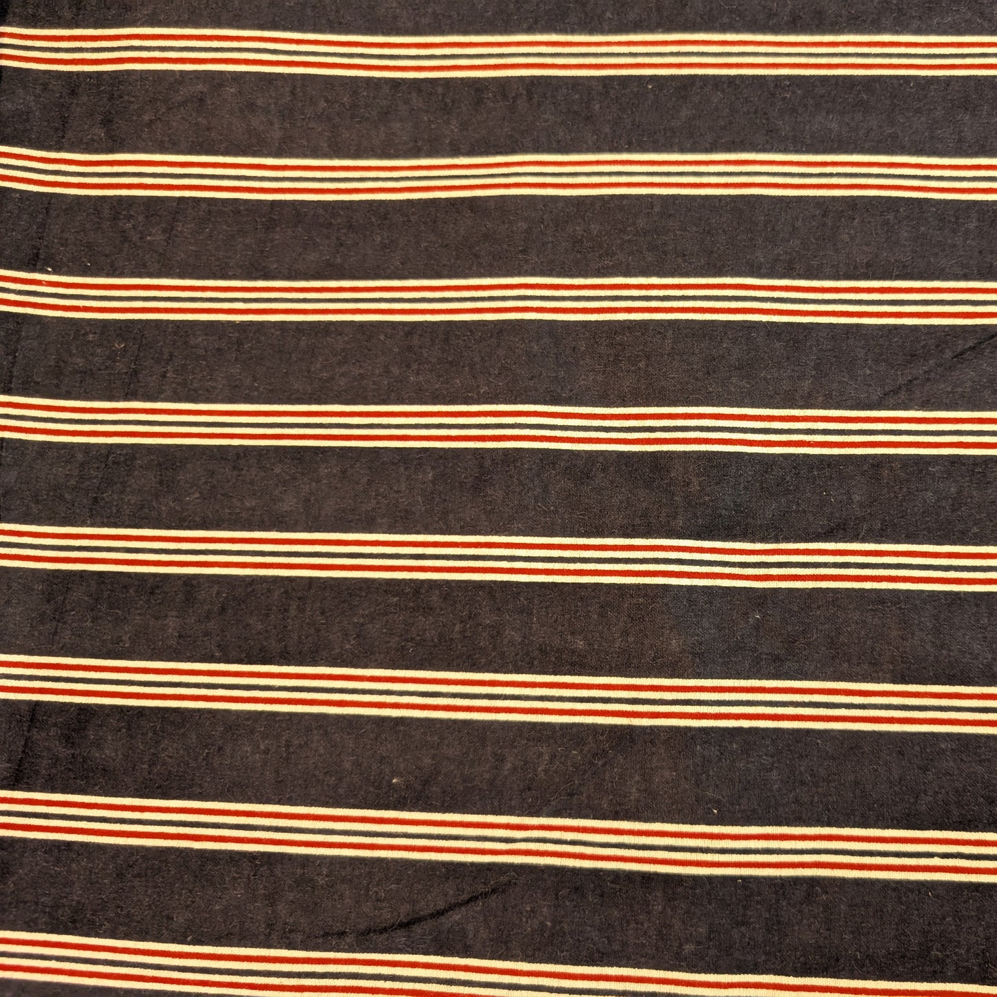 Flannelette - Stripes - Navy
