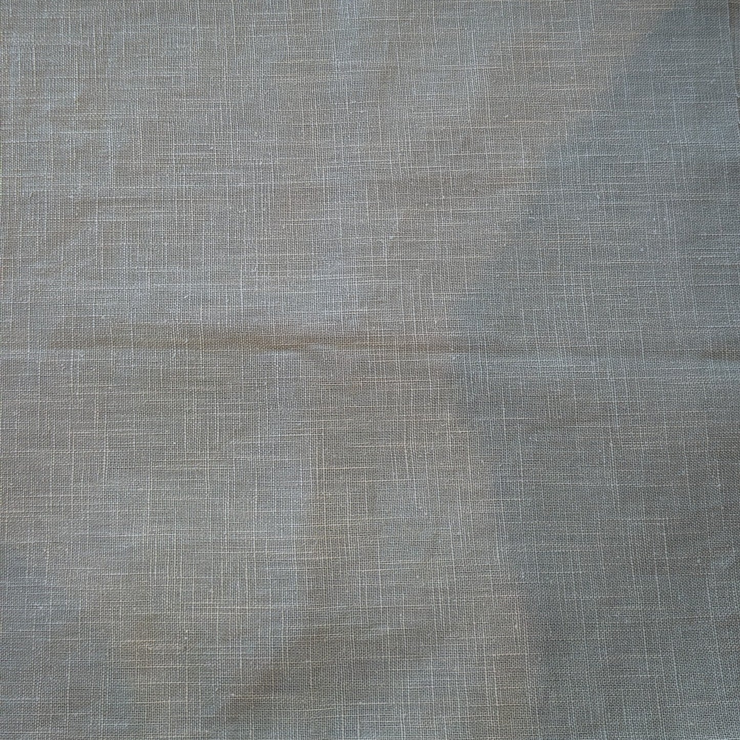 Linen Solid - Khaki - Remnant