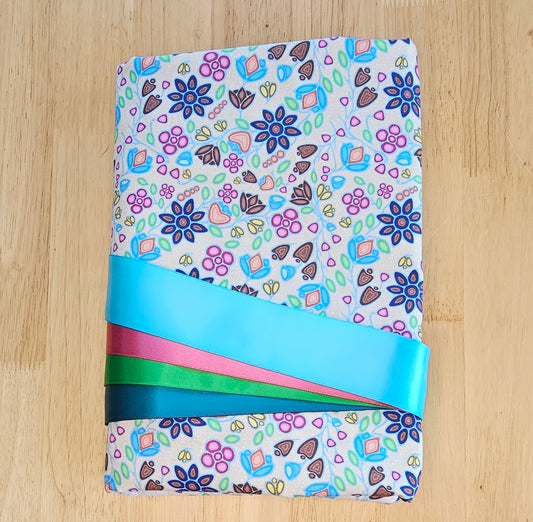 Ribbon Skirt Kit - Mini Floral Tan