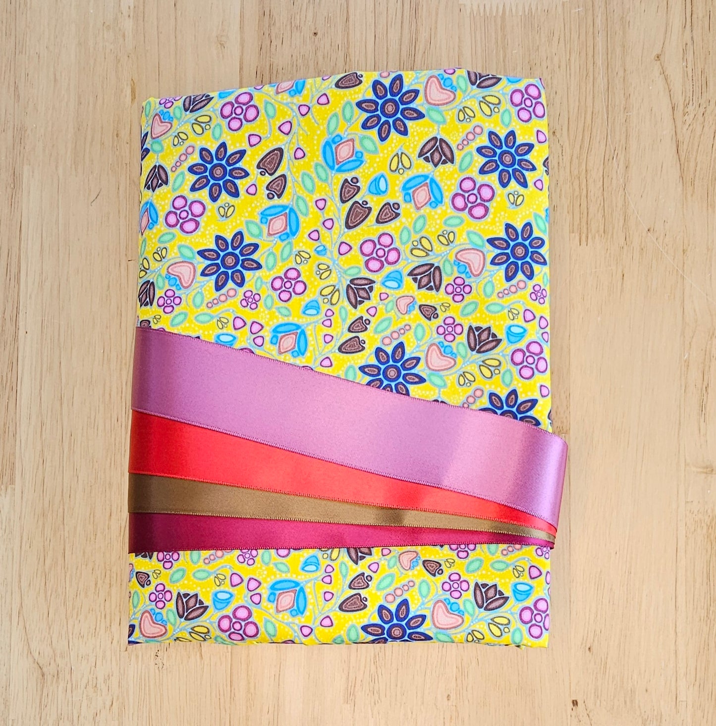 Ribbon Skirt Kit - Mini Floral Yellow