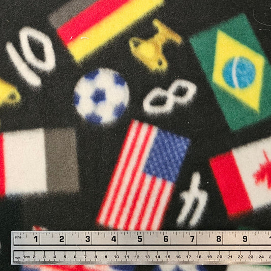 World Flags Polar Fleece - Multi - Remnant