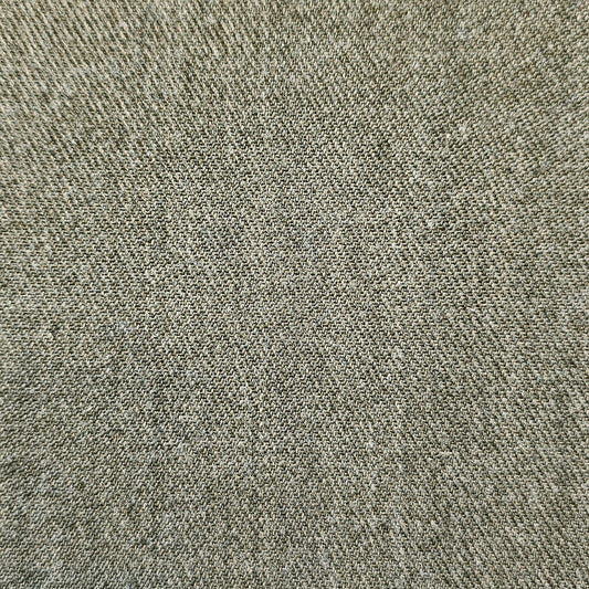 Vintage Wool Suiting - Olive - Roll End