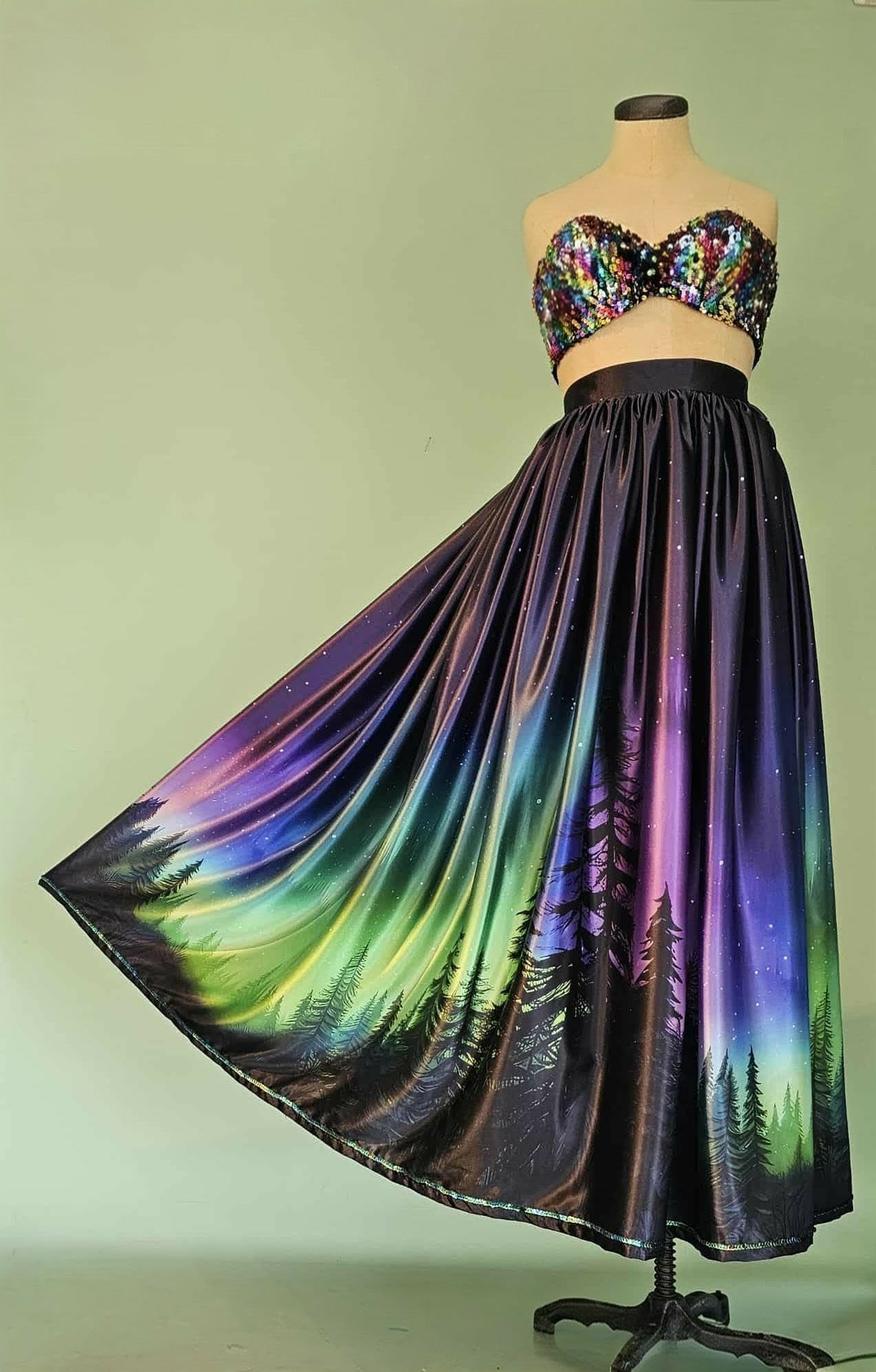 Northern Lights Satin