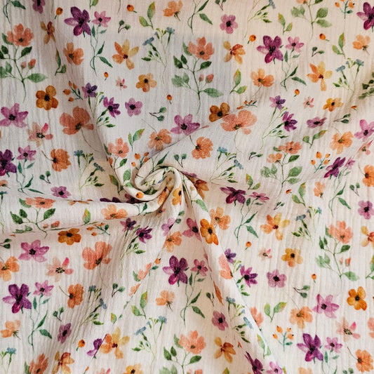 Wild Flower Garden Gauze - Multi.