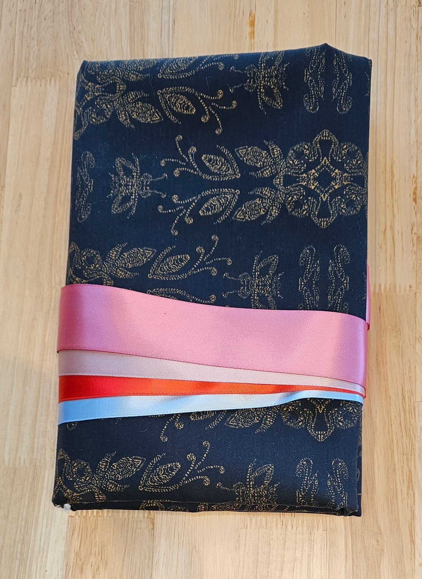 Ribbon Skirt Kits - Birch Bark Bitting - Black