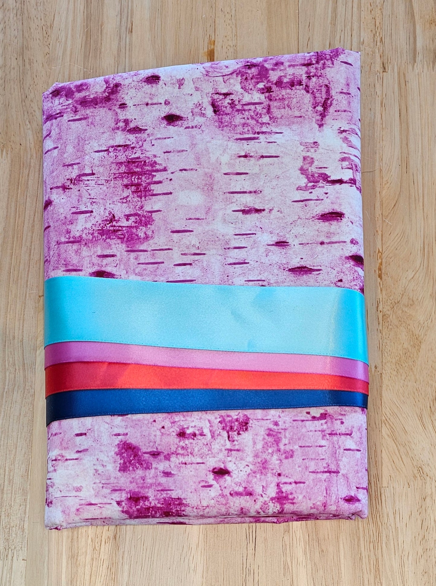 Ribbon Skirt Kits - Birch Bark - Pink
