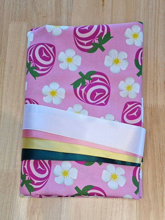 Ribbon Skirt Kits - Strawberry - Pink