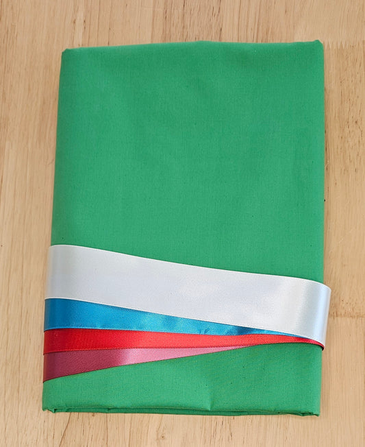 Ribbon Skirt Kits - Solid - Kelly Green
