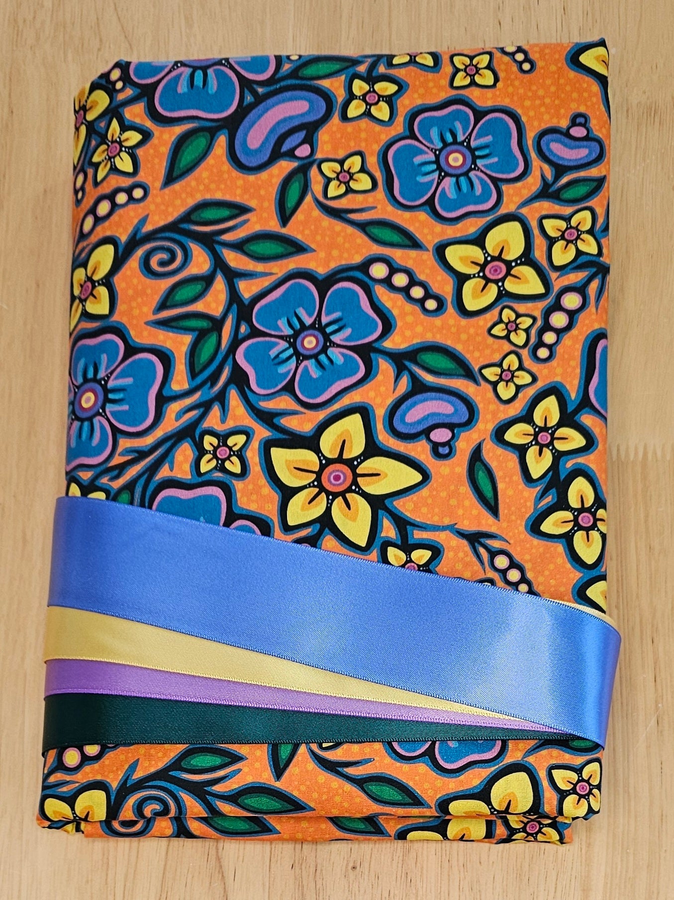 Ribbon Skirt Kits - Flowers - Orange