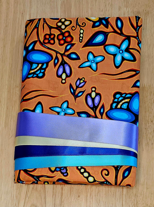 Ribbon Skirt Kits - Lg Floral - Orange