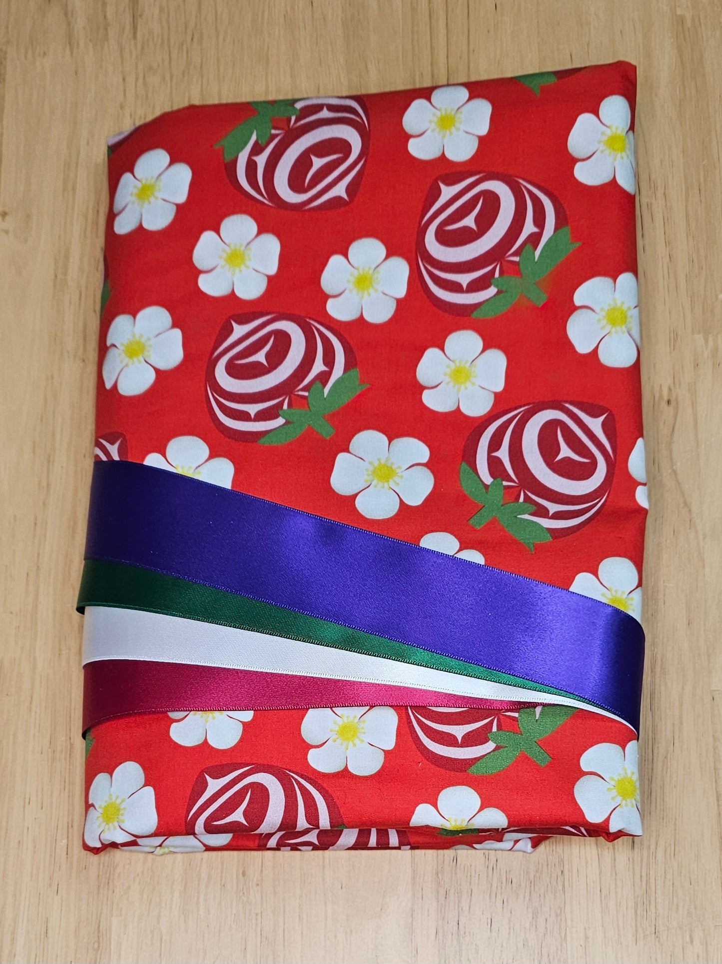 Ribbon Skirt Kits - Strawberry - Red