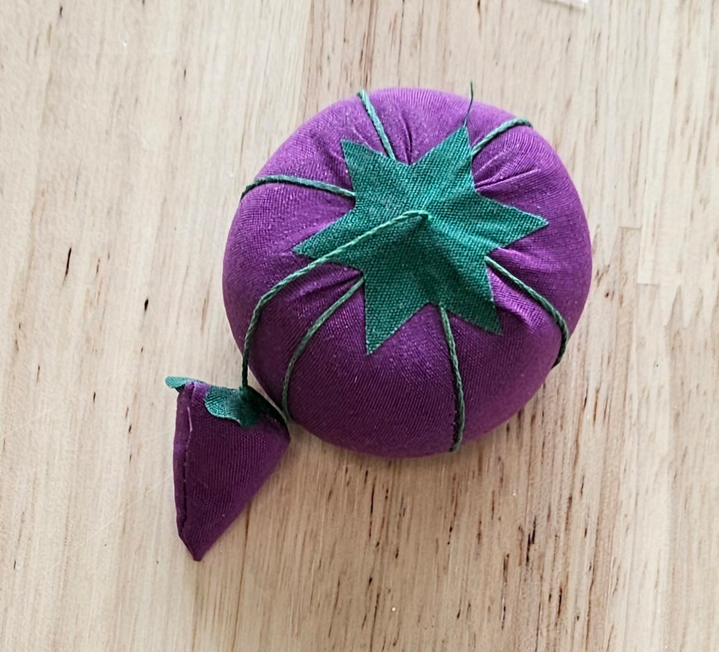 Tomato Pin Cushion - Purple