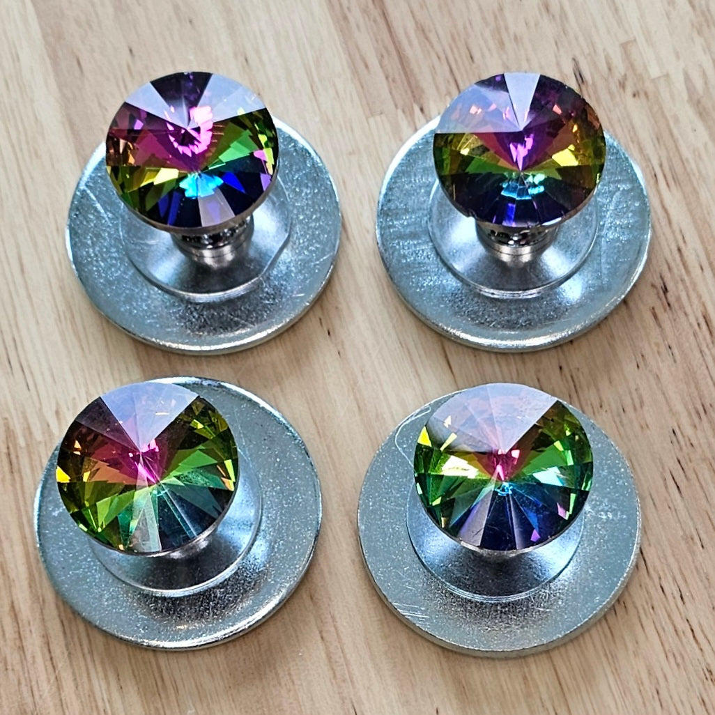 Aurora Crystal Pattern Weights