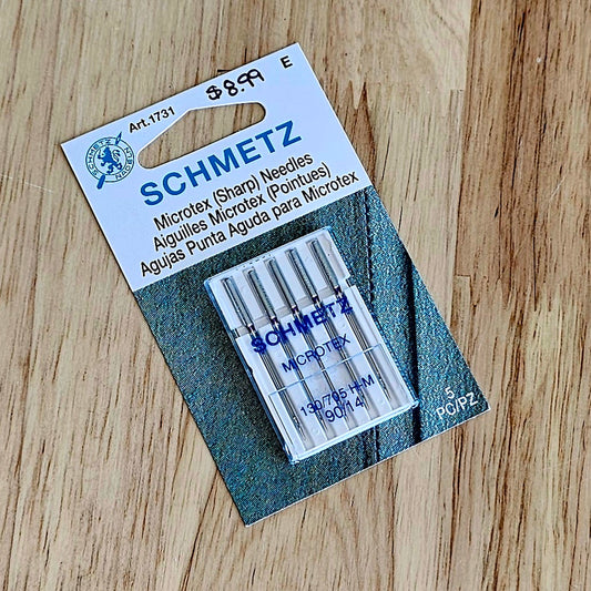 Schmetz Microtex Needles - 90/14