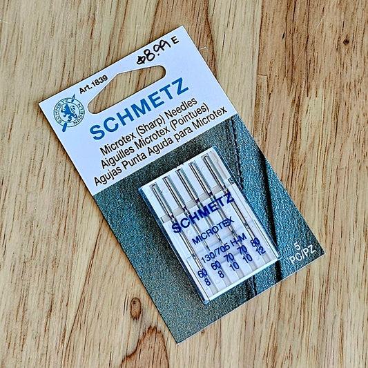 Schmetz Microtex Needles - Multi Pack