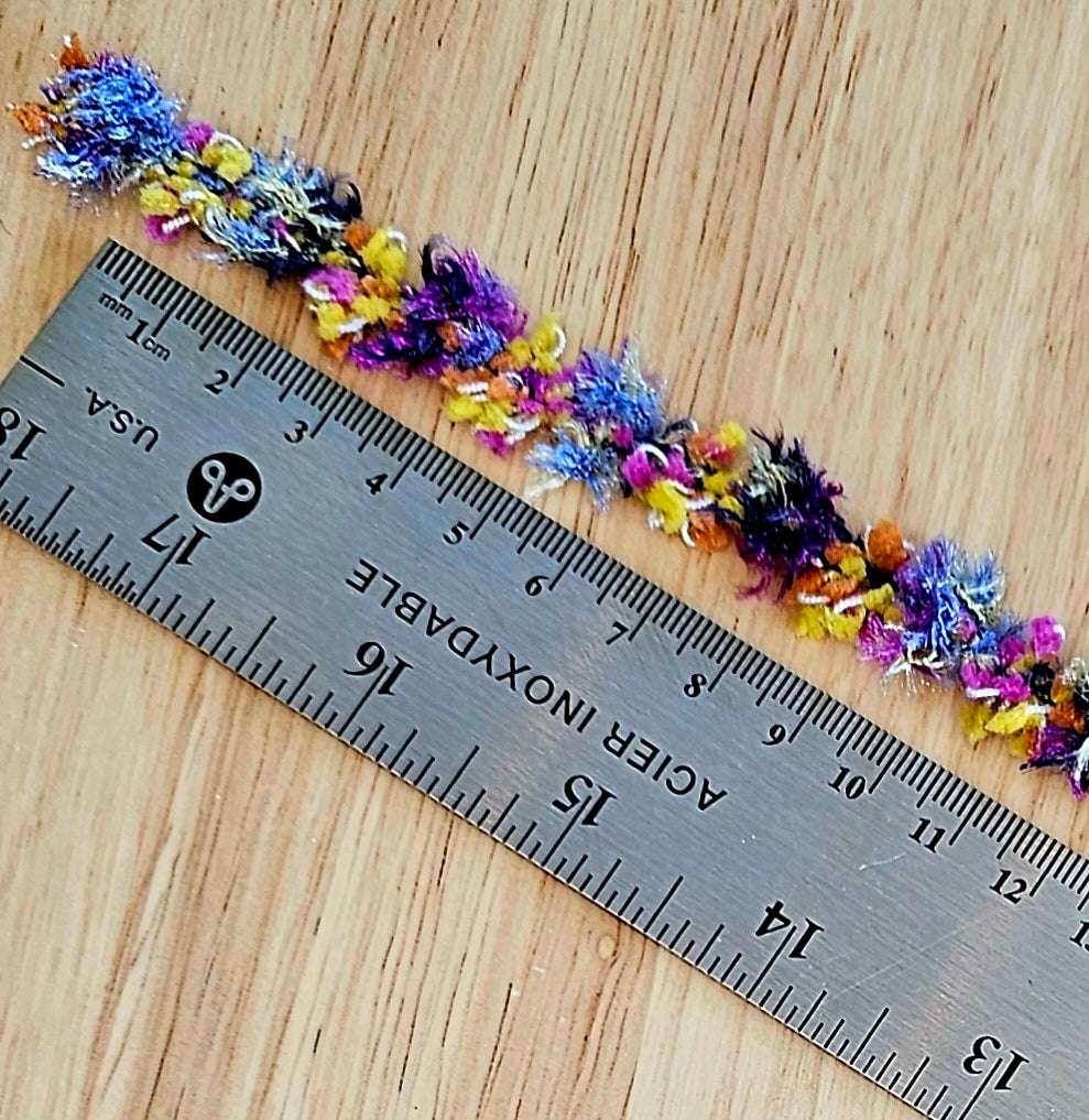 Multi Coloured Trim - Multi - 12mm