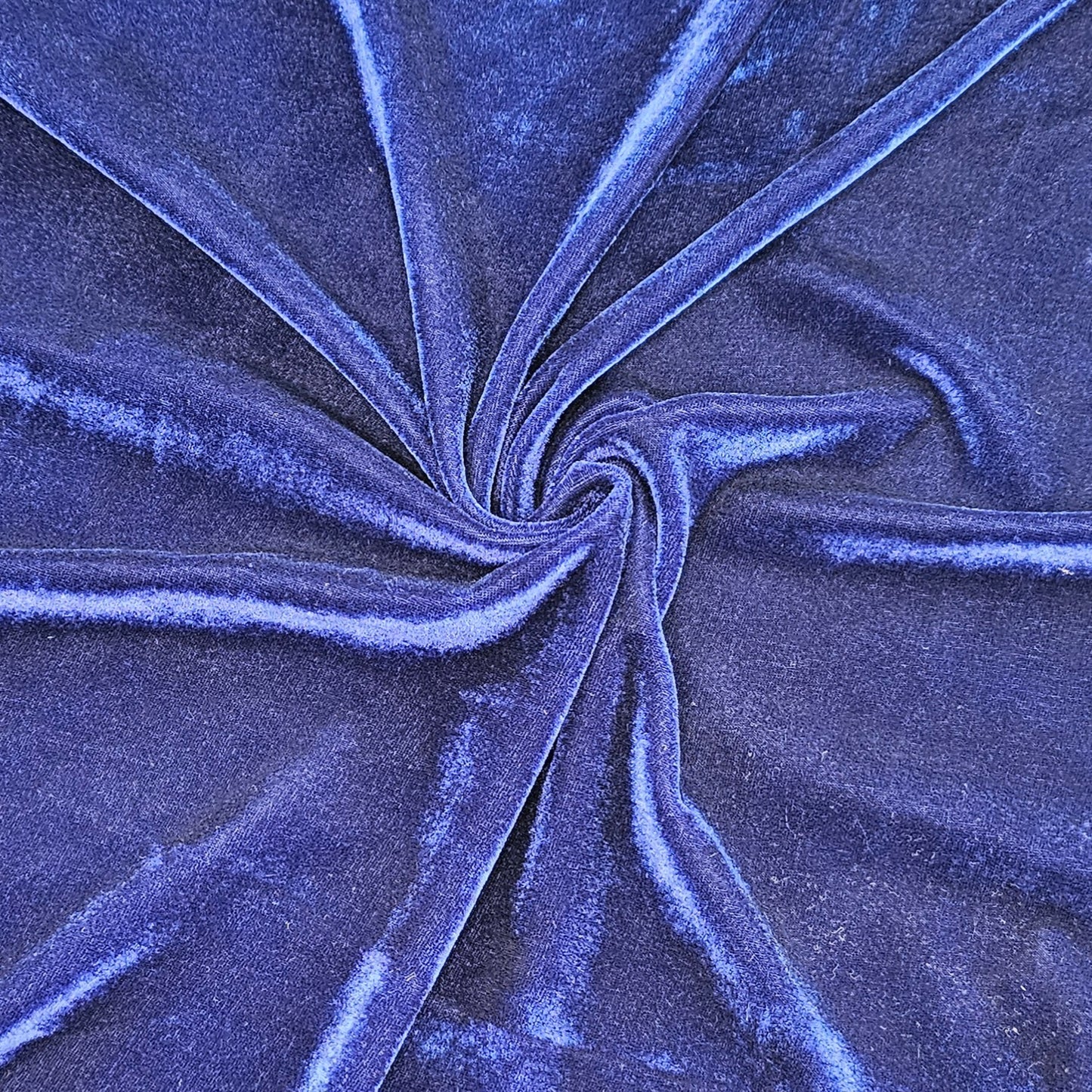 Stretch Velvet - Royal Blue