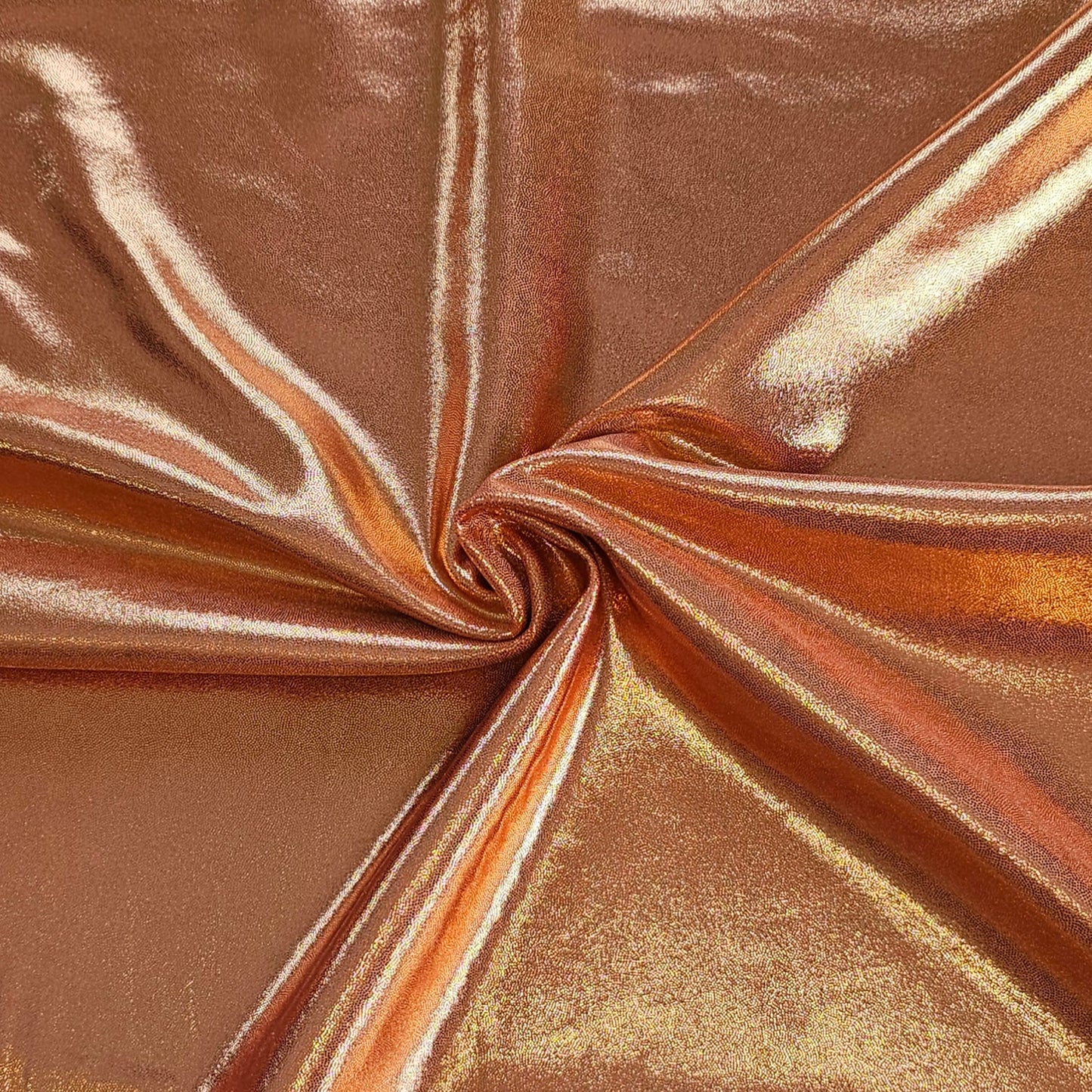 Dancewear Spandex - Mystique Foil - Orange