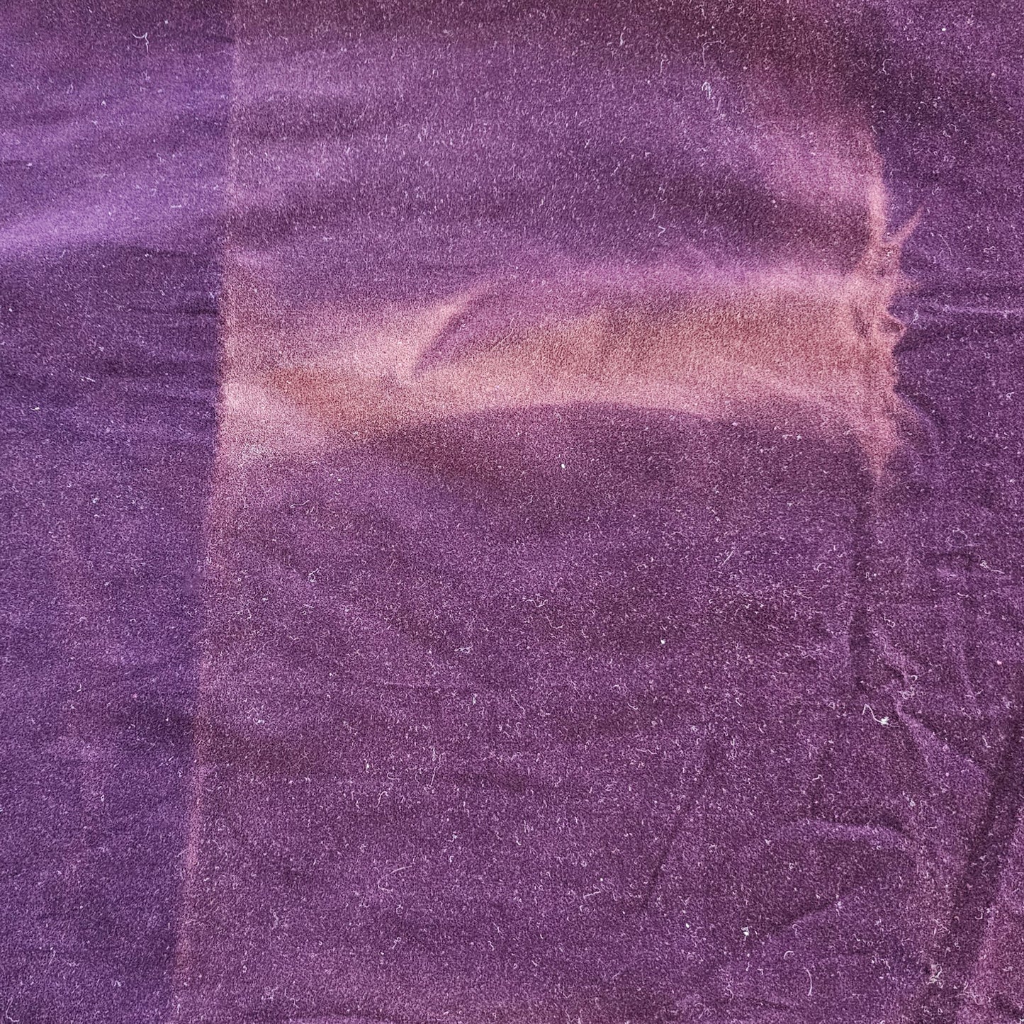 Velveteen - Purple - Imperfect Roll End