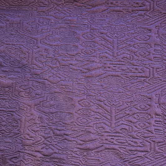 Jacquard Knit - Purple - Roll End