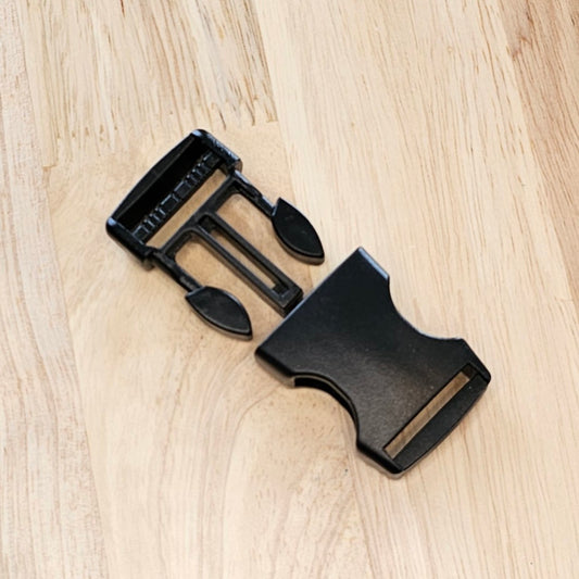 Parachute Clip - Black (25mm)