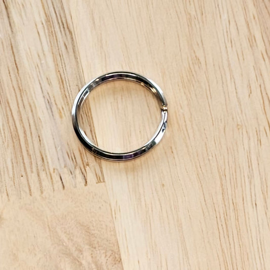 Split Key Rings (10pc) - Nickle