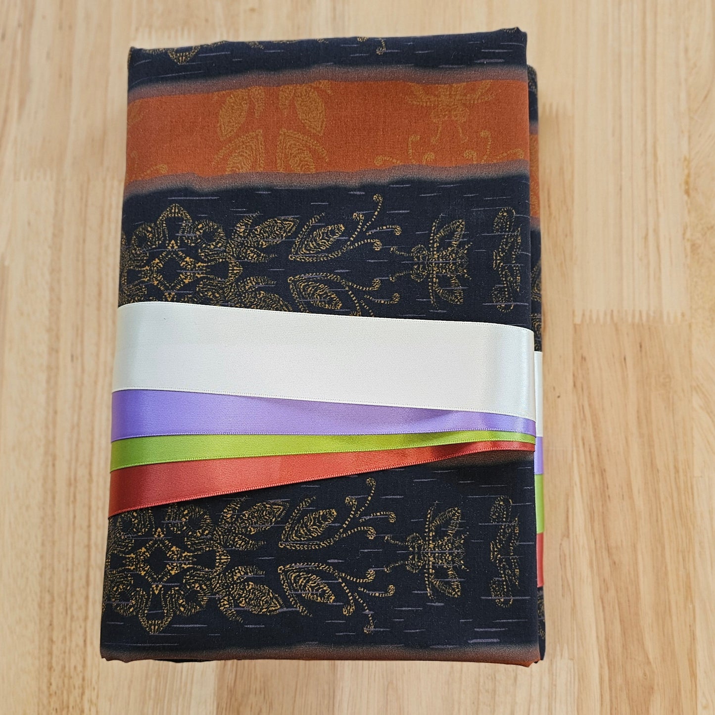 Ribbon Skirt Kits - Birch Bark - Black
