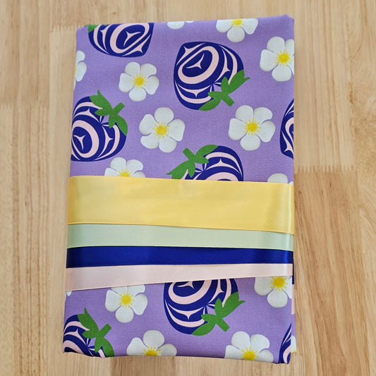 Ribbon Skirt Kits - Strawberry - Lavender