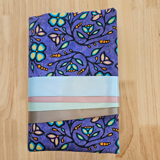 Ribbon Skirt Kits - Med. Floral - Mauve