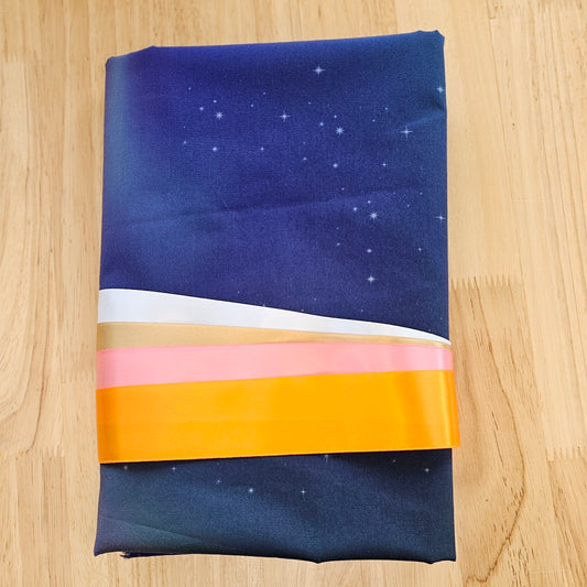 Ribbon Skirt Kits - Northern Lights (with stars)