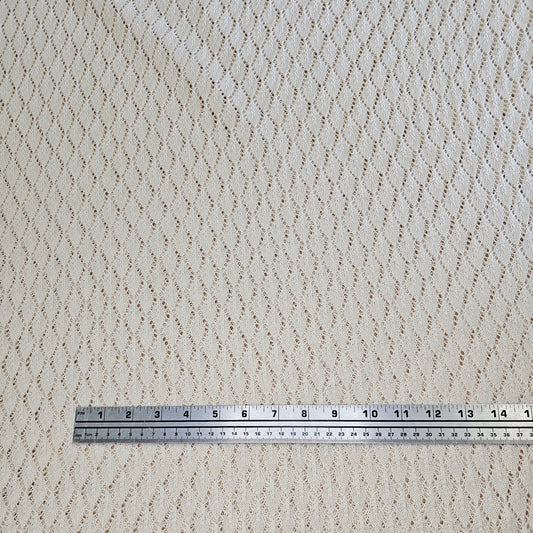 Cotton Crochette - Ecru