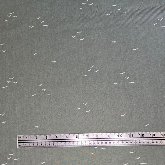 Silhouette Birds - Sage