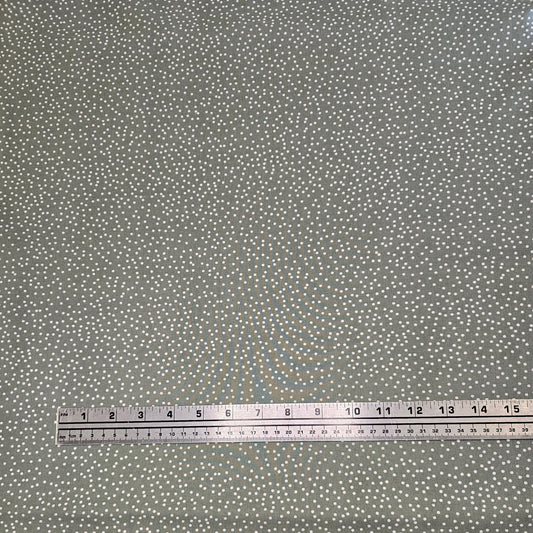 Dots - Sage & White