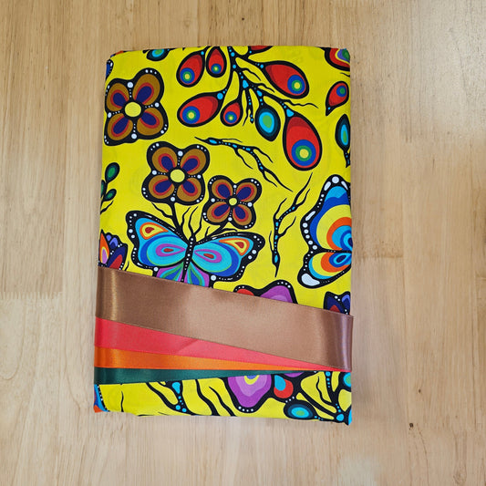 Ribbon Skirt Kits - Large Butterflies - Yellow