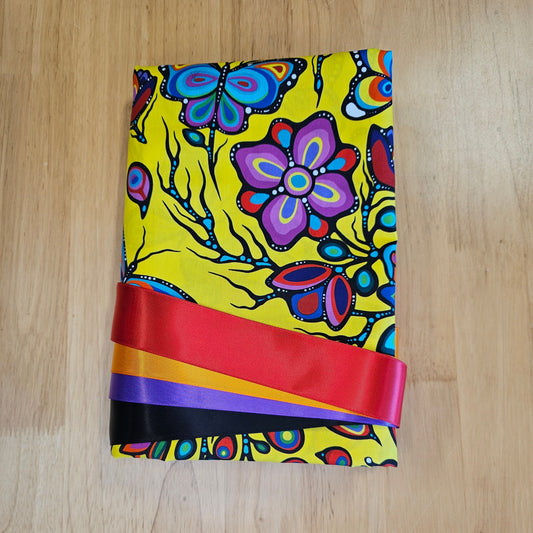 Ribbon Skirt Kits - Large Butterflies - Yellow