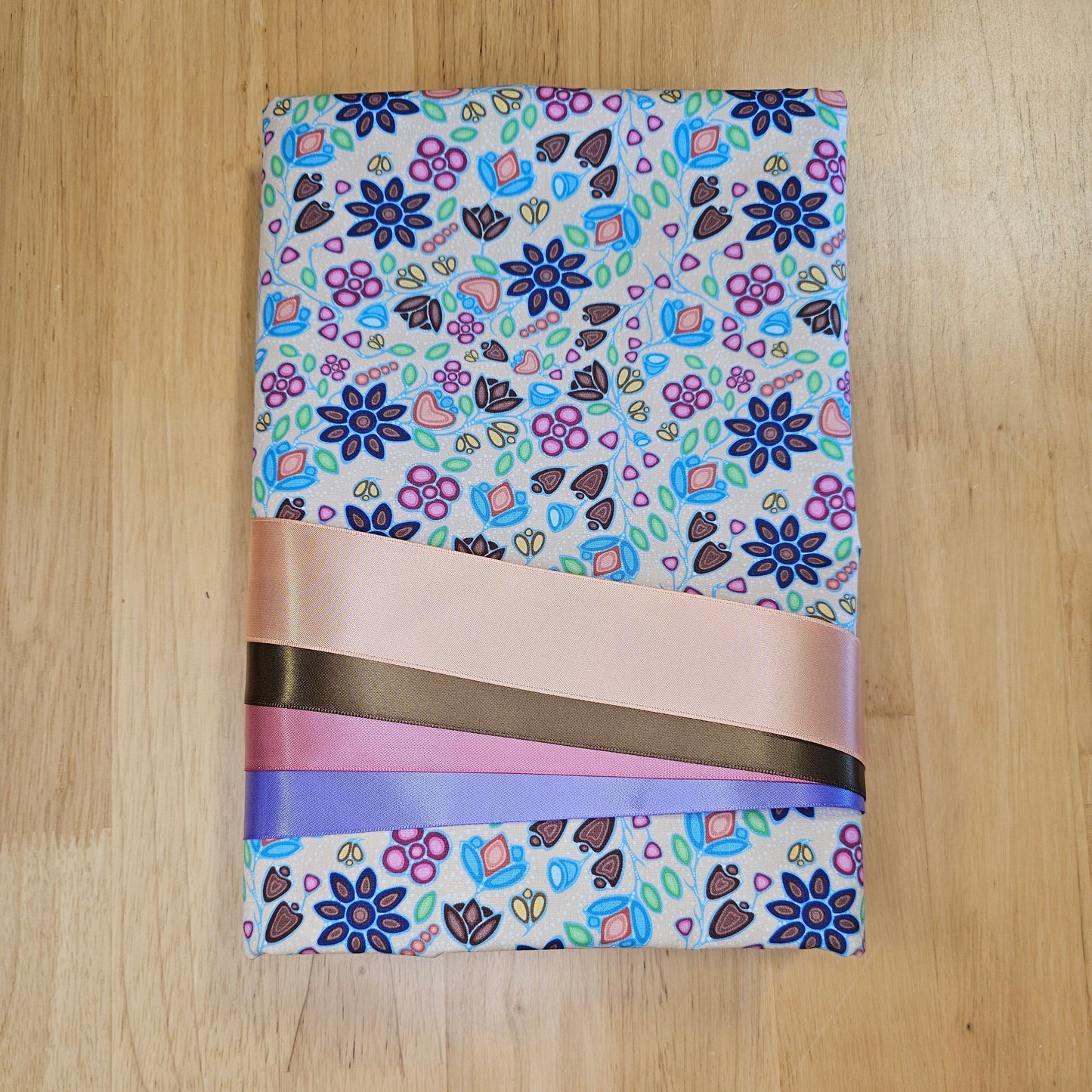 Ribbon Skirt Kits - Mini Flowers - Tan