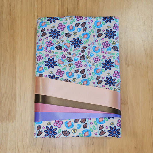 Ribbon Skirt Kits - Flowers - Mini Floral - Tan