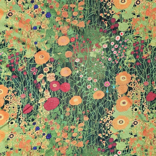 Gustav Klimt Flowers Jersey