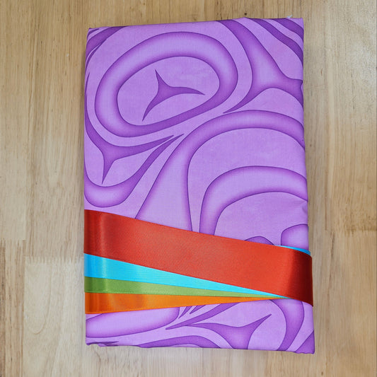 Ribbon Skirt Kits - Haida Wave - Fuchsia