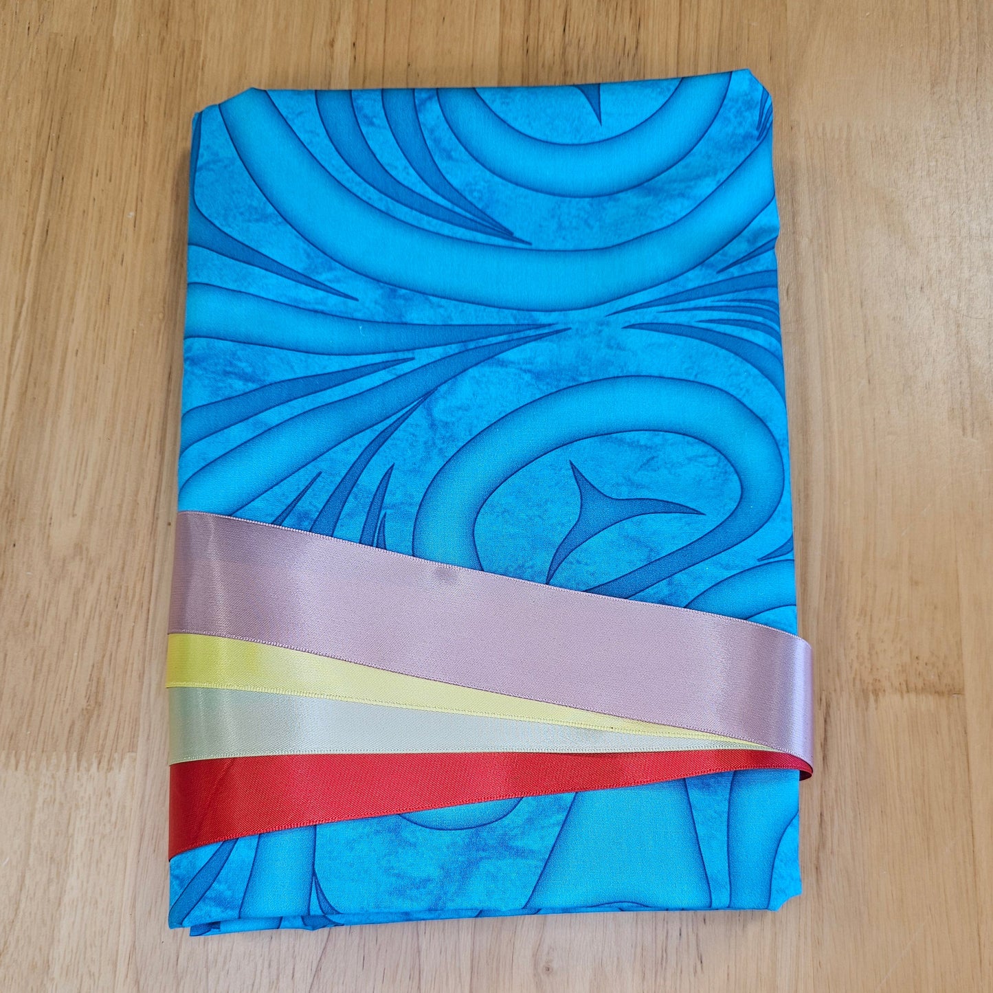 Ribbon Skirt Kits - Haida Wave - Turq.